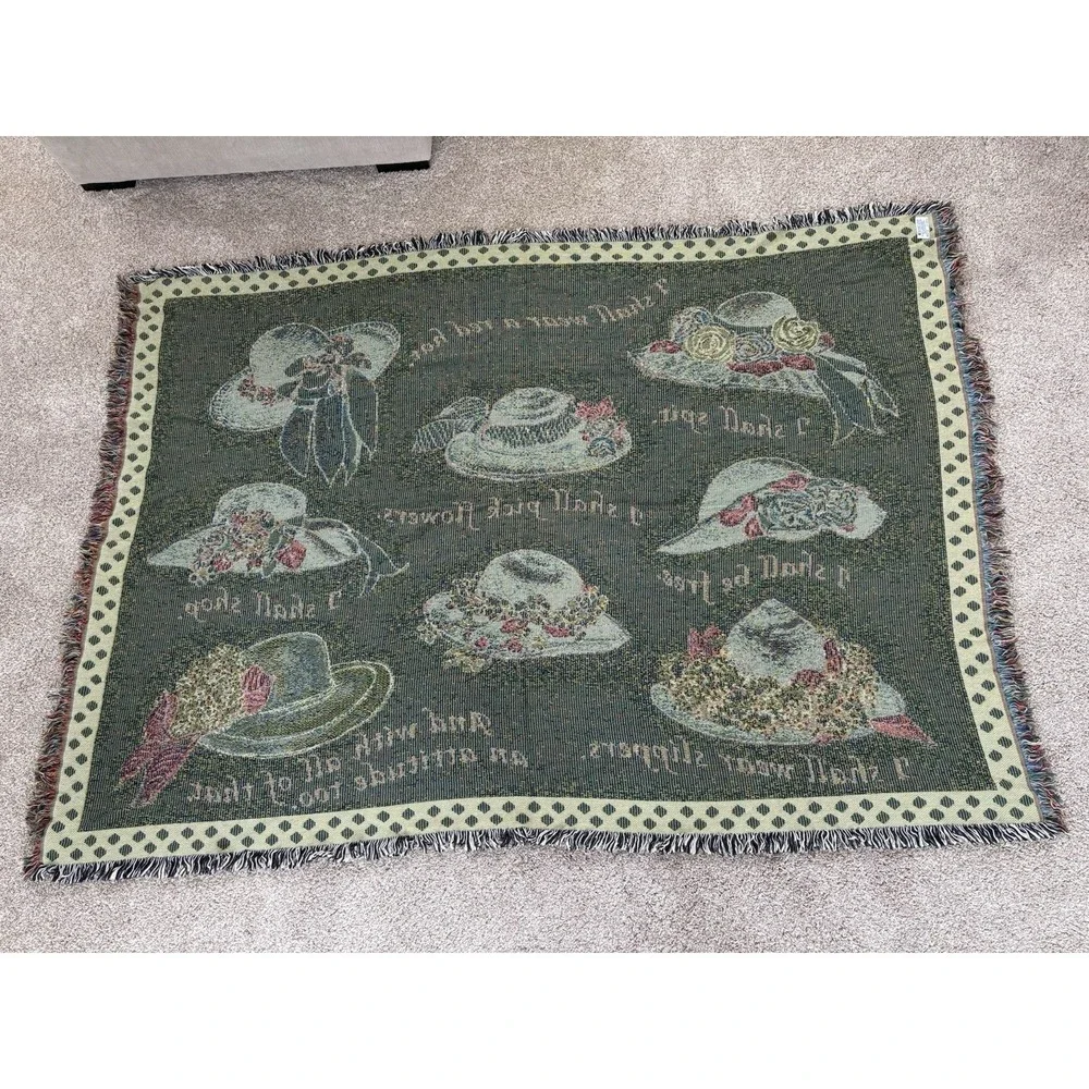 Pure Country Weavers Red‎ Hat Tapestry 1433-T 100% Cotton 73x54